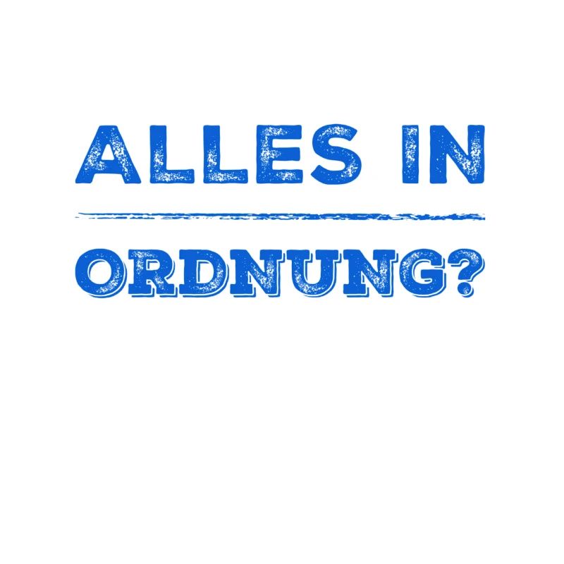 alles schick?