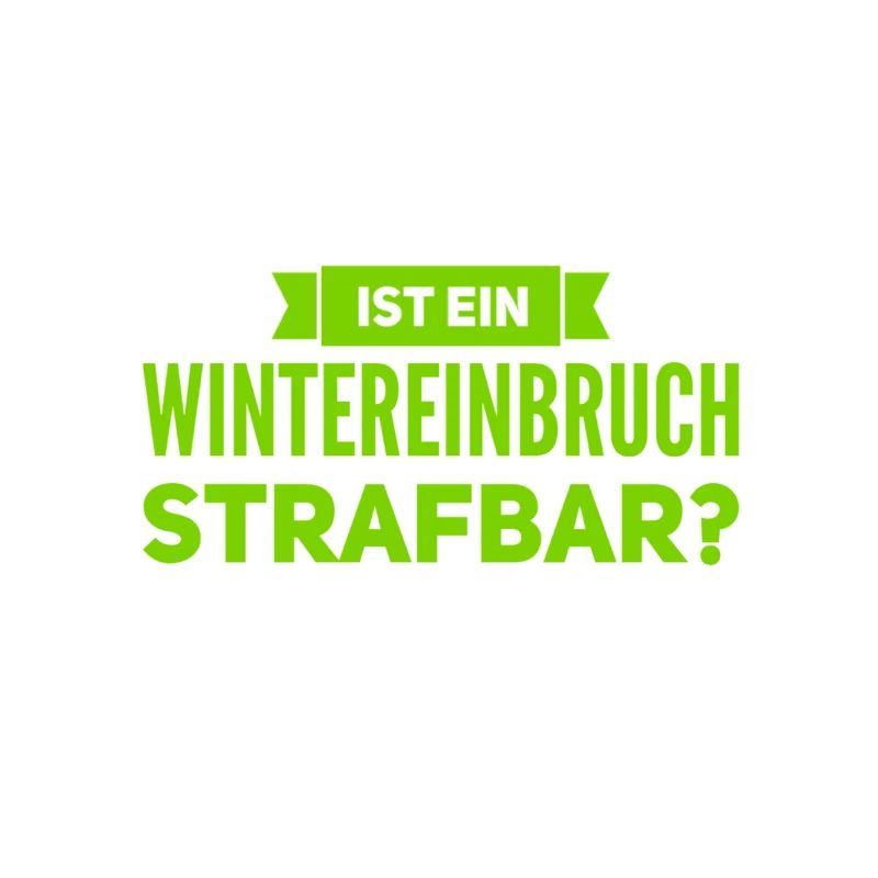 wenn der Winter einbricht