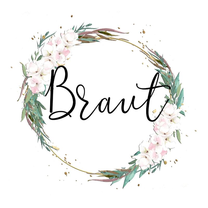 Team Braut Boho Beachy Blumen Kreis