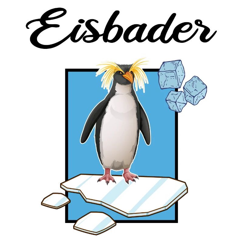 Eisbader "Winterschwimmer pinguin" Eisbad