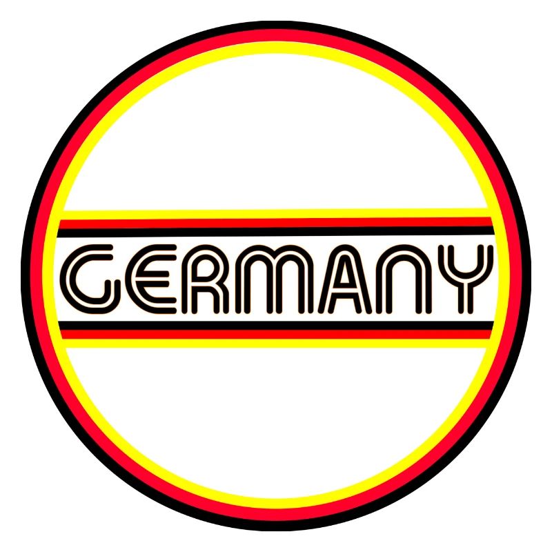 GERMANY Circle Pattern Germany