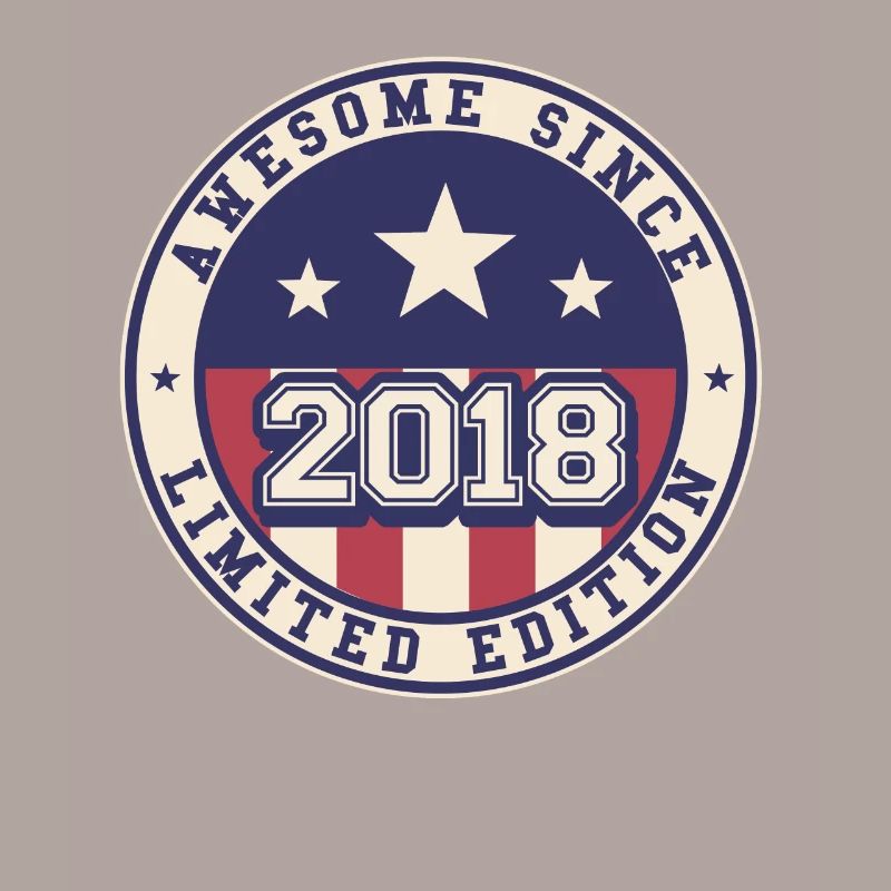 Awesome Since 2018 4e anniversaire