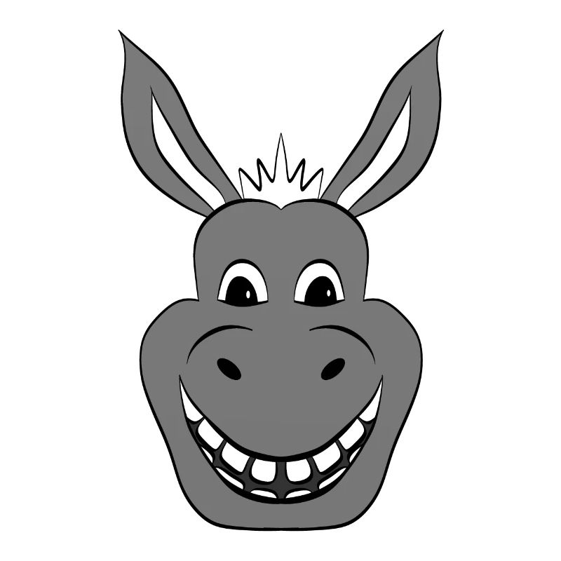 Esel Donkey
