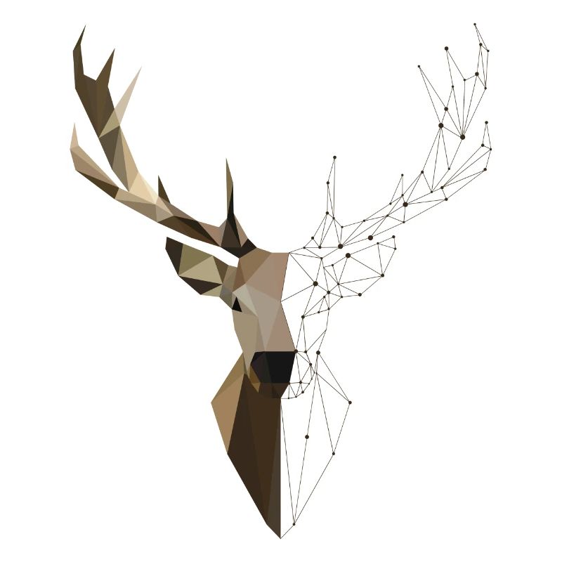 Deer geometric