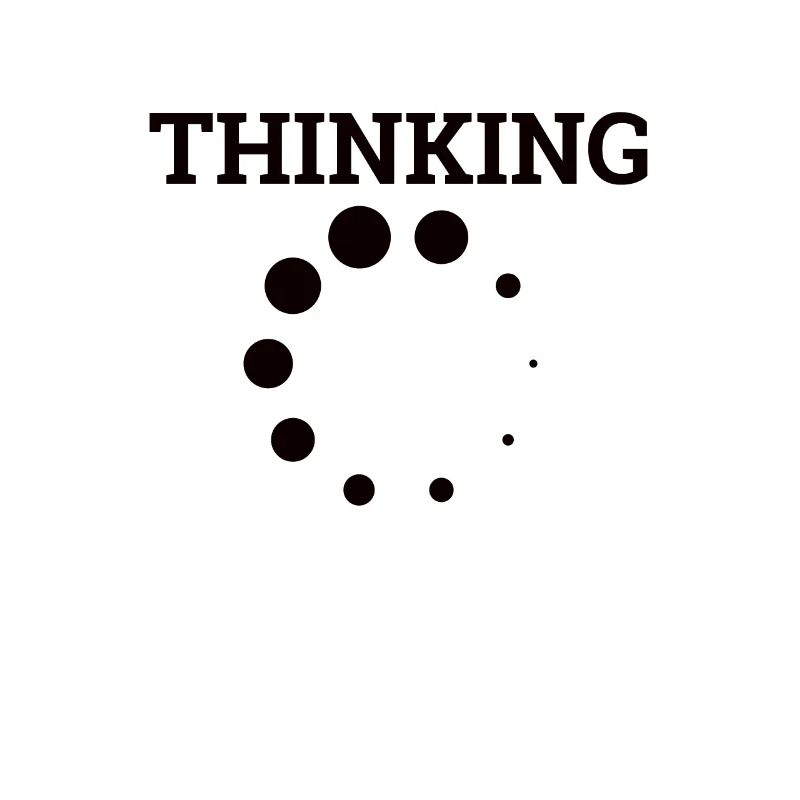 "Thinking" | Computer, Computer Science, Geek