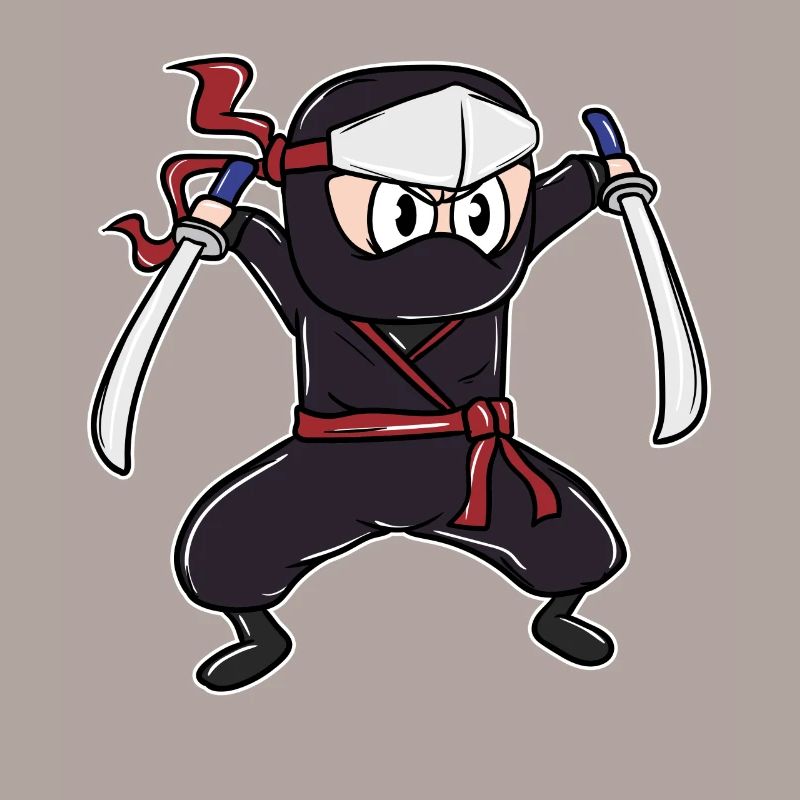 Perfektes Kinder Samurai, Ninja, Ninjas Geschenk