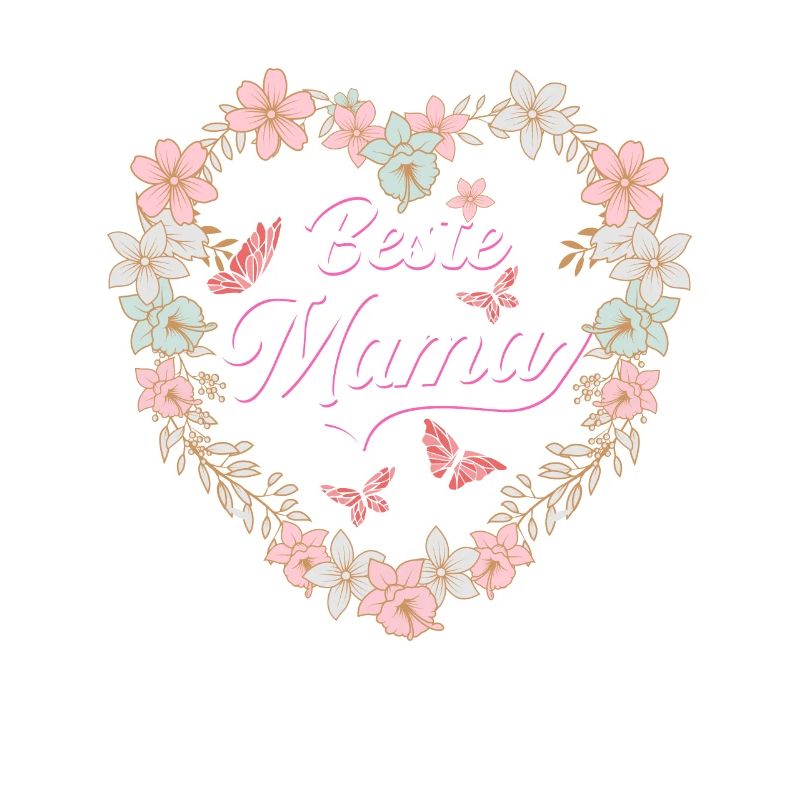 Beste Mama Blumenkranz Muttertagsgeschenk