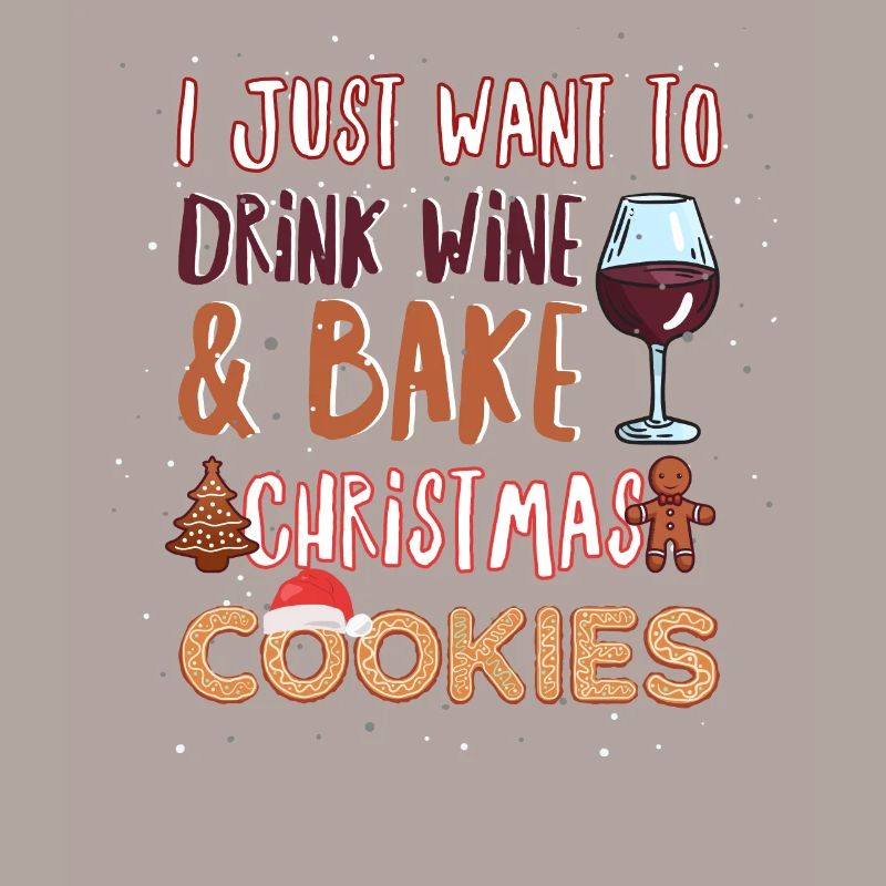 vin de Noël et biscuits cuisson des biscuits