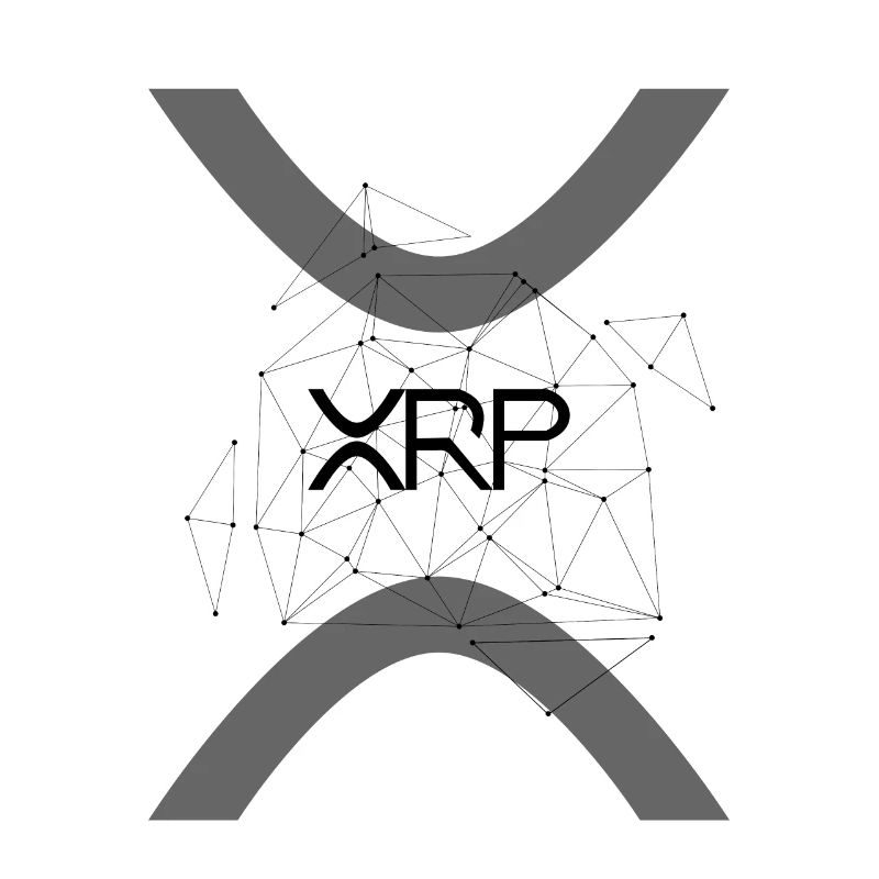 Ripple XRP Cryptocurrency HODL Ripple Logo Networked