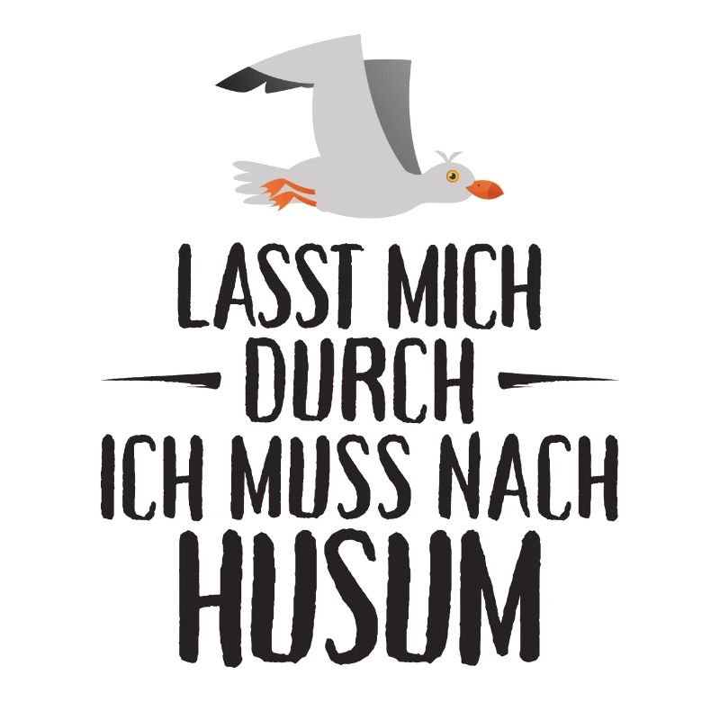 Lasst mich durch ich muss nach Husum Möwe