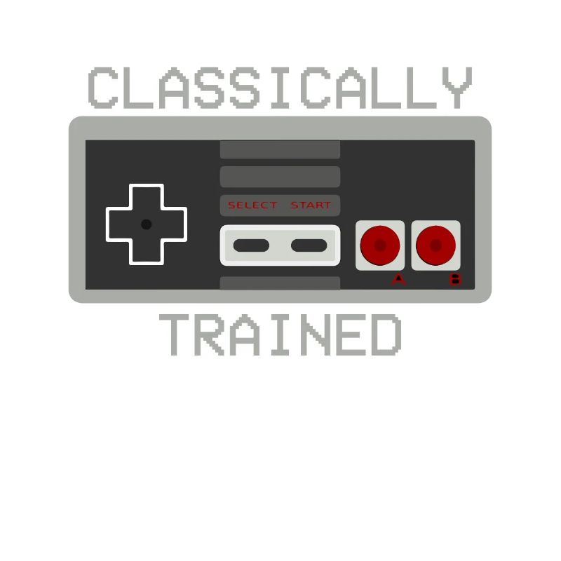 Classically Trained Gamer Geschenk