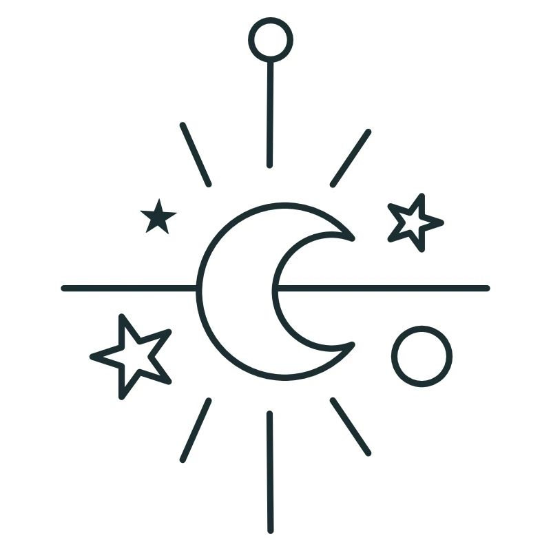 BOHO Central crescent moon