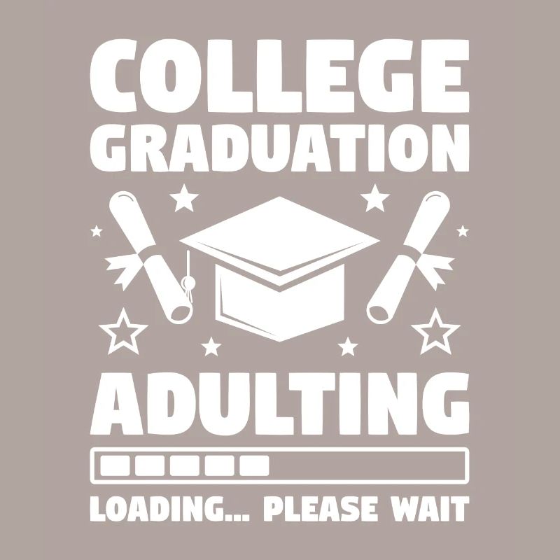 College-Abschluss Erwachsene Loading Bitte warten