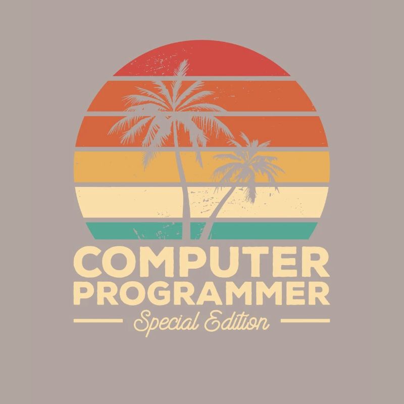 Retro Computerprogrammierer Sonderedition