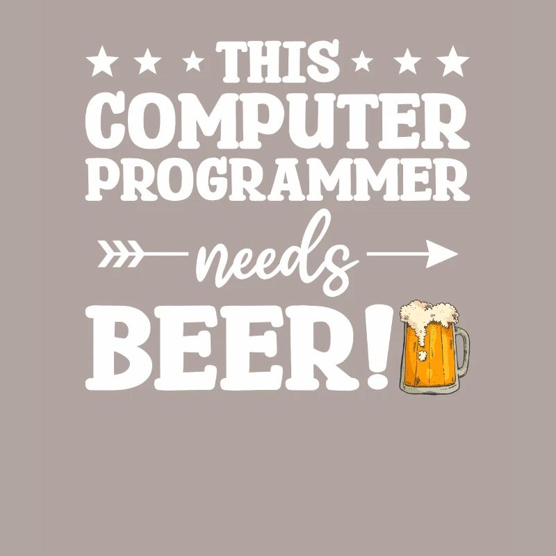 Dieser Computerprogrammierer braucht Bierprogrammierung