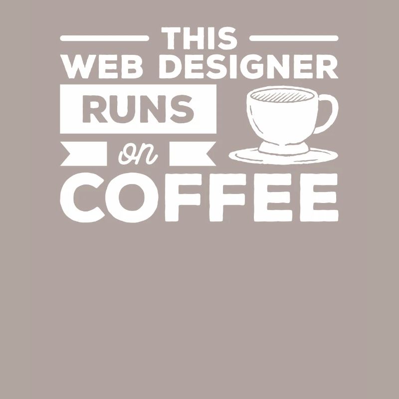 Dieser Webdesigner läuft auf Kaffeeprogrammierung