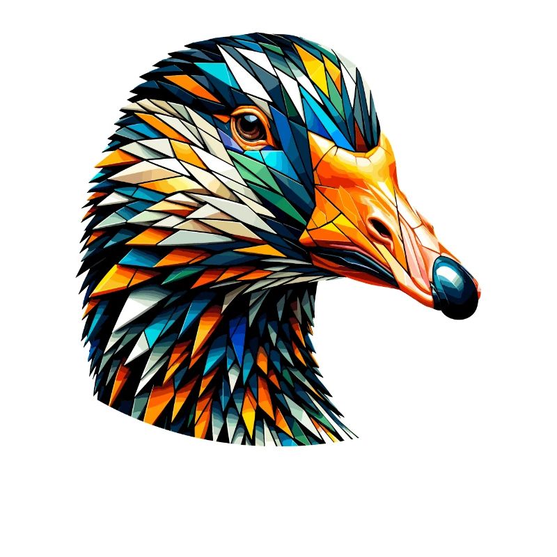 Polygon Art Gänsegänse