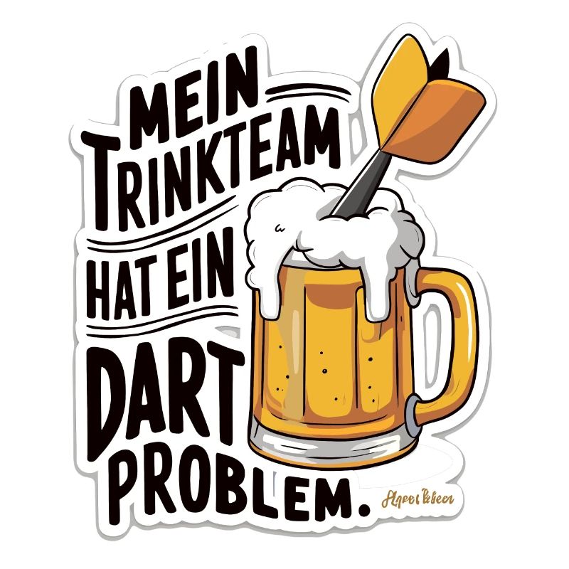 Mein Trinkteam Hat Ein Dart Problem