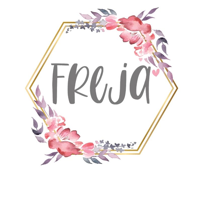 Freja Mädchen Name personalisiertes Geschenk