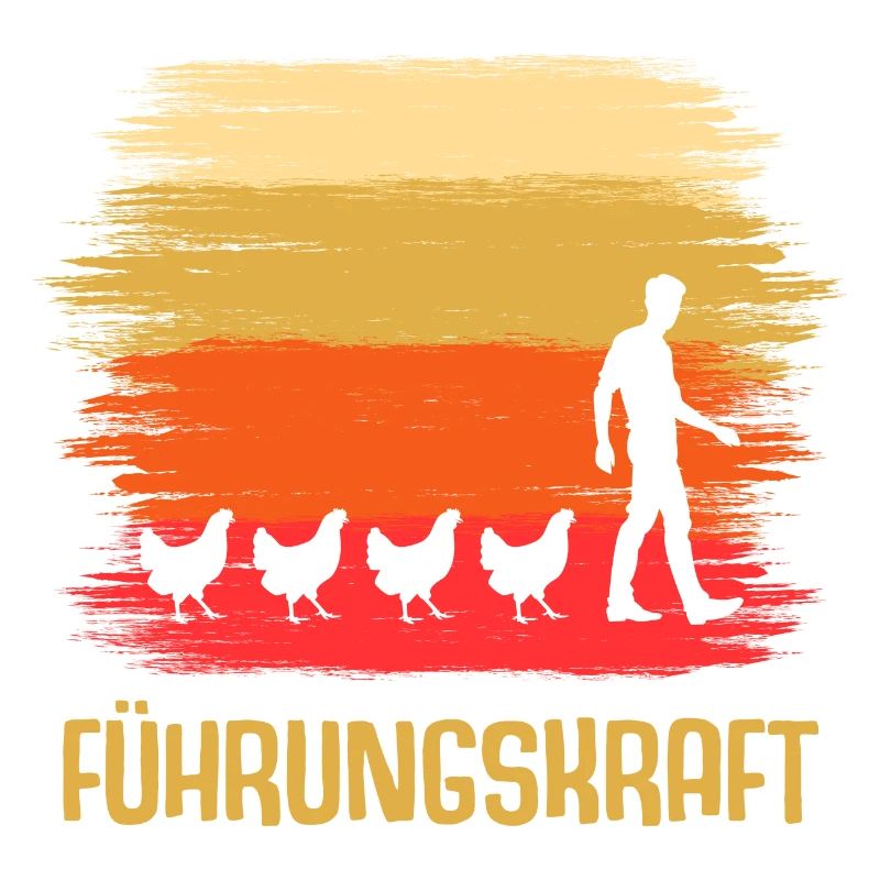Führungskraft Hühner Hahn