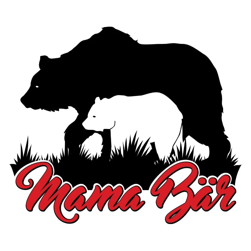 Mama Bär Mutter Muttertag Geschenk Weihnachten