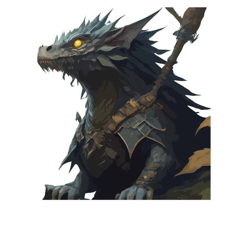 Drachenkrieger Illustration