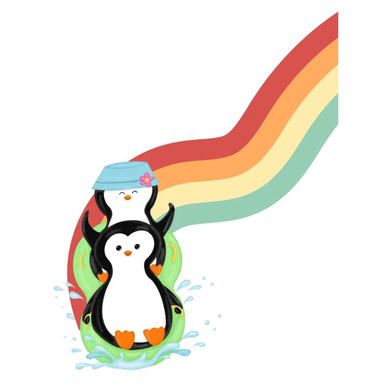 Penguins Slide