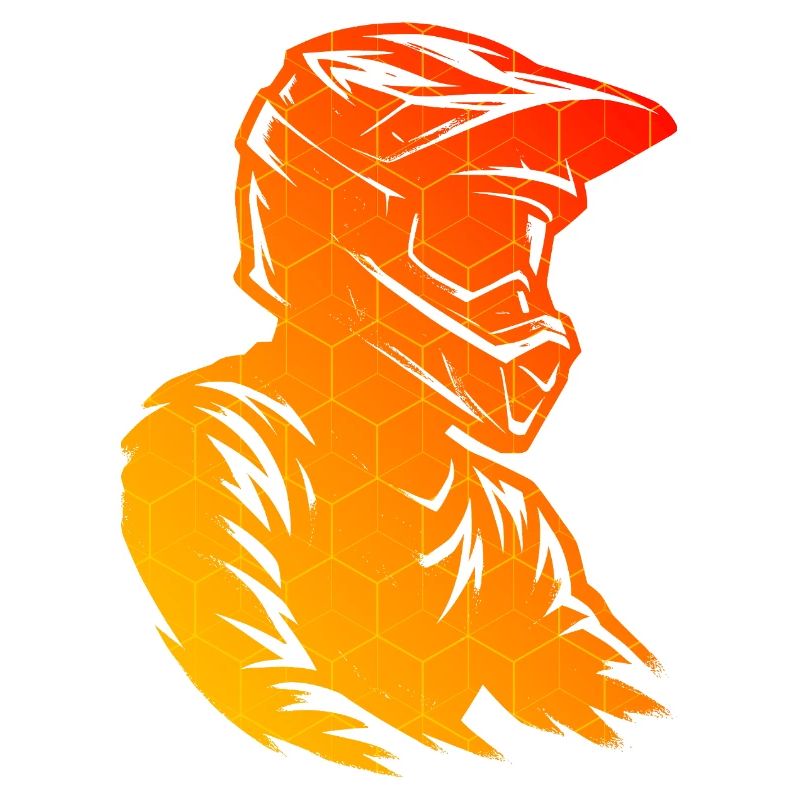 Idée simple de motocross pour le motocross