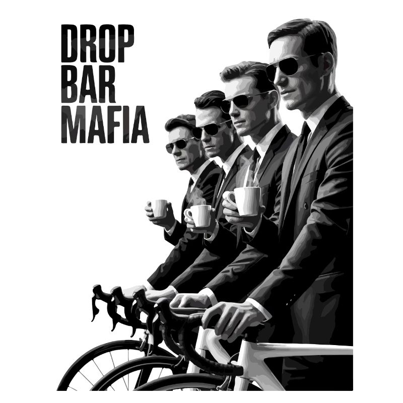 Drop Bar Mafia – Noir Cycling Tee