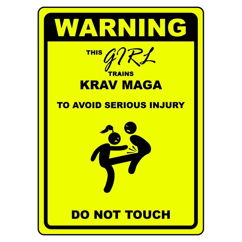 Warnung! Dieses Mädchen macht Krav Maga