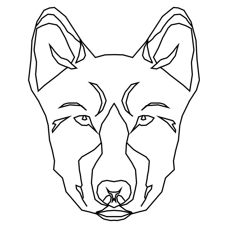 Stylized Dog