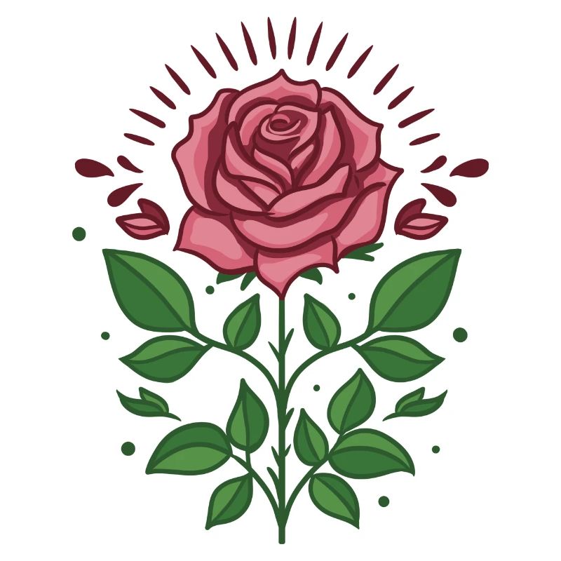 Rosenblüte