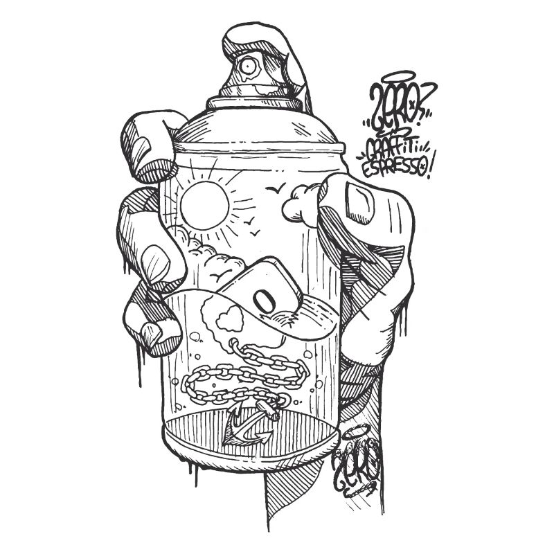 hand spray ZERO bw