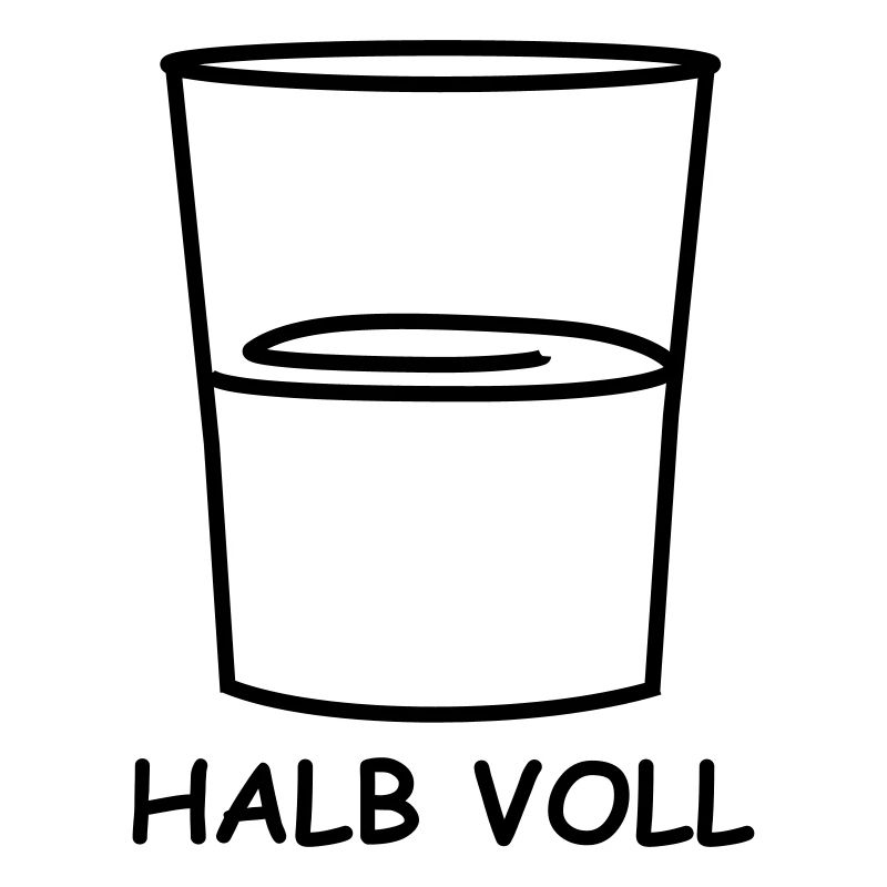 HALBVOLLES Glas