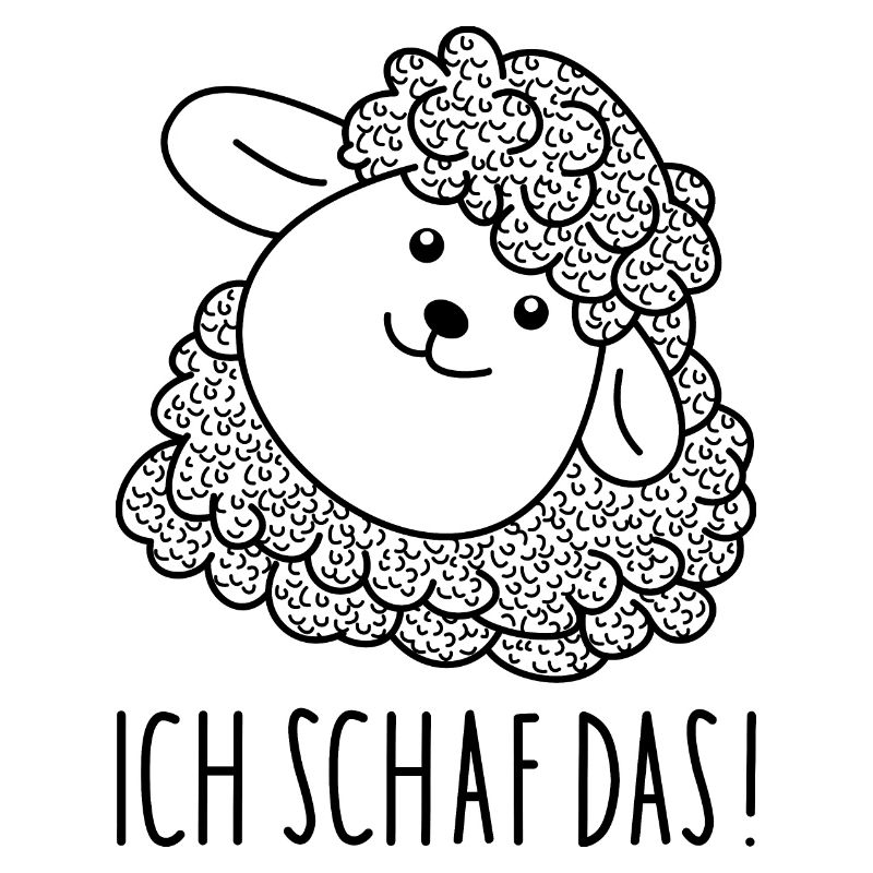 Schaf Optimismus