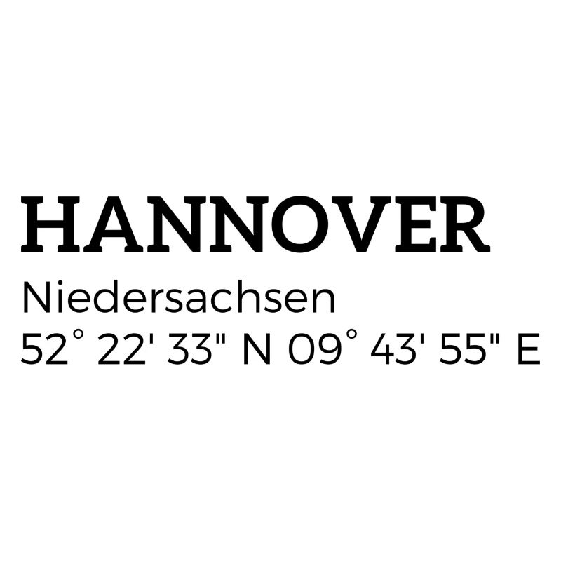 Hanover Lower Saxony coordinates