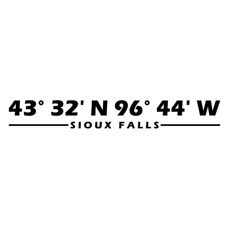Coordonnées de Sioux Falls