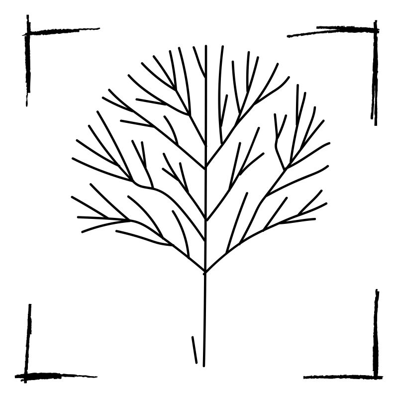 Tree (black) - 'This is Nature'