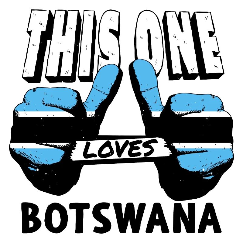 Drapeau du Botswana Drapeau du Botswana Afrique