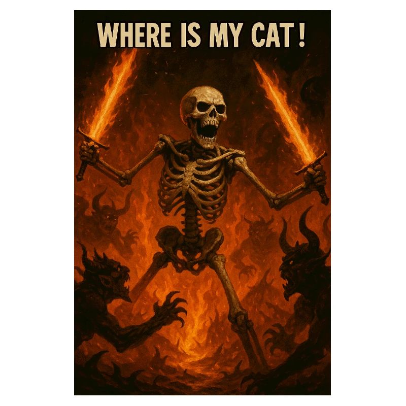 Où est mon chat !