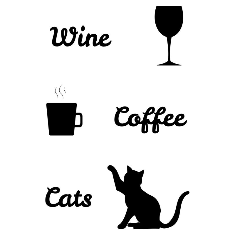 WINE COFFEE CATS :: GESCHENK