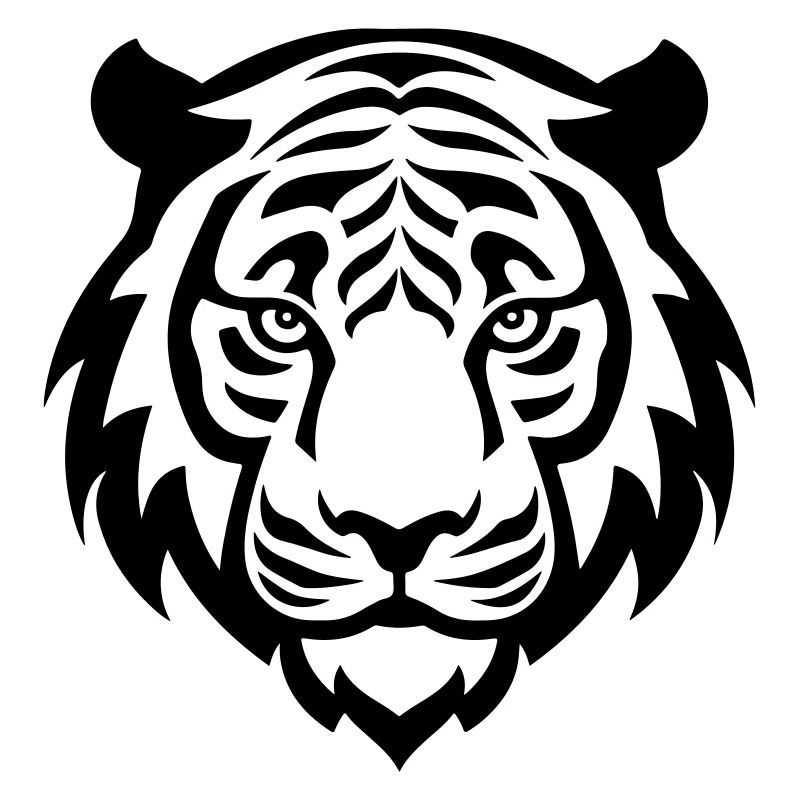 Tiger Kopf
