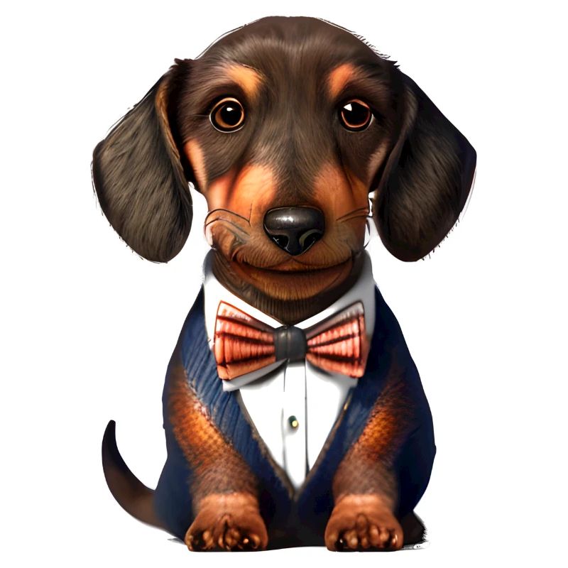 Teckel Chiens avec costume Chien Teckel chiot
