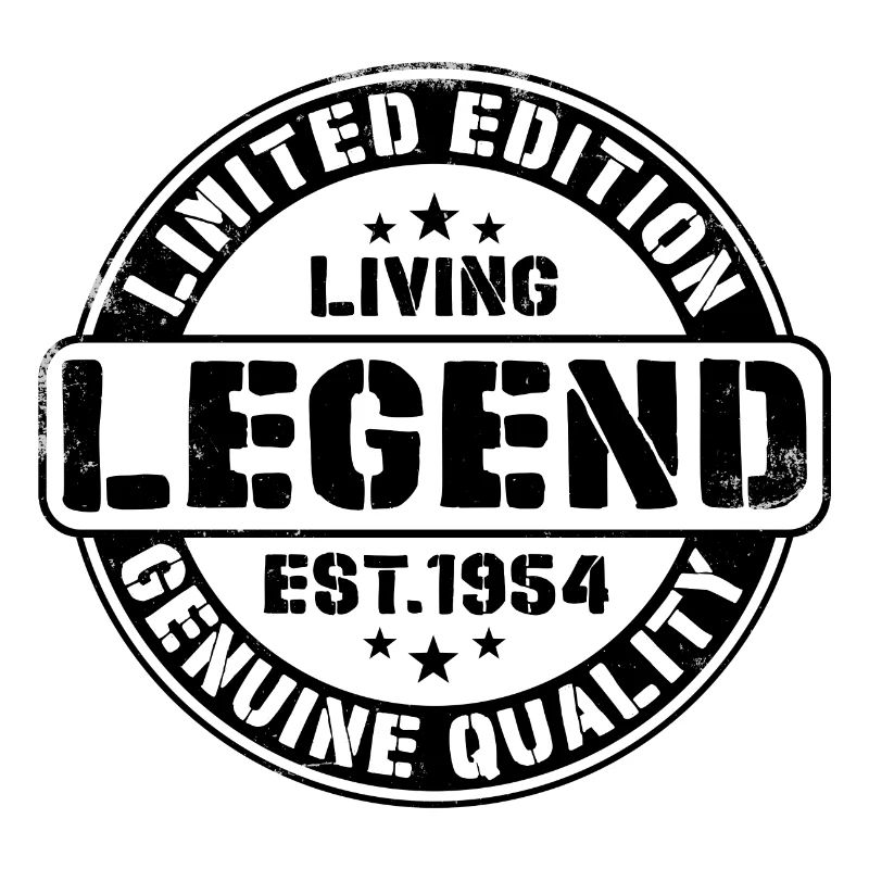 Legende 1954 Jahrgang geboren Geburtstag