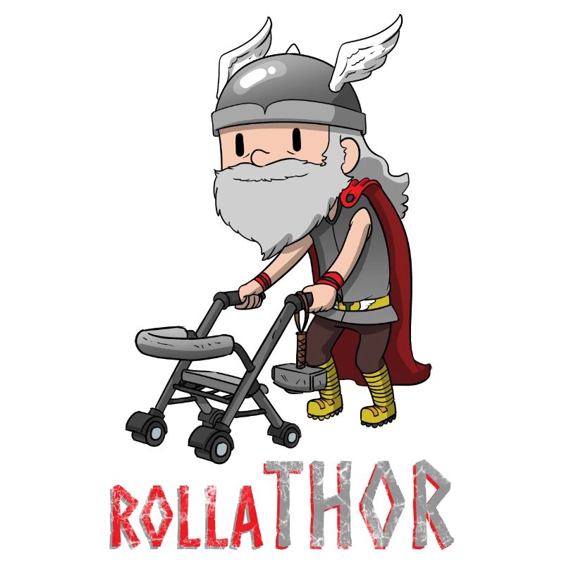 RollaTHOR - Roller Lusiges Thor Design