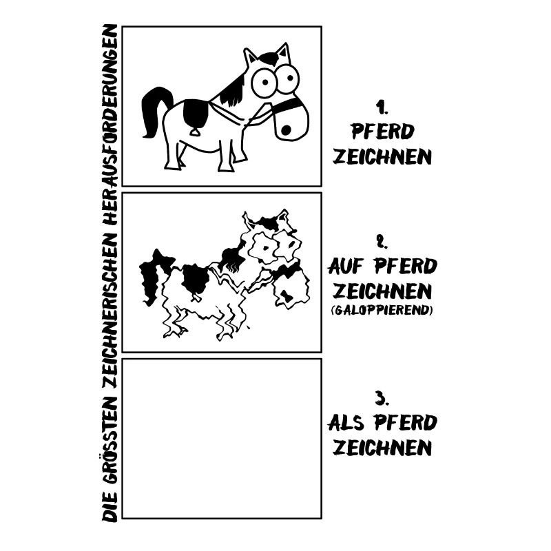 Pferd zeichnen