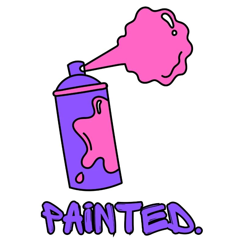 Painted - Lila/Pink