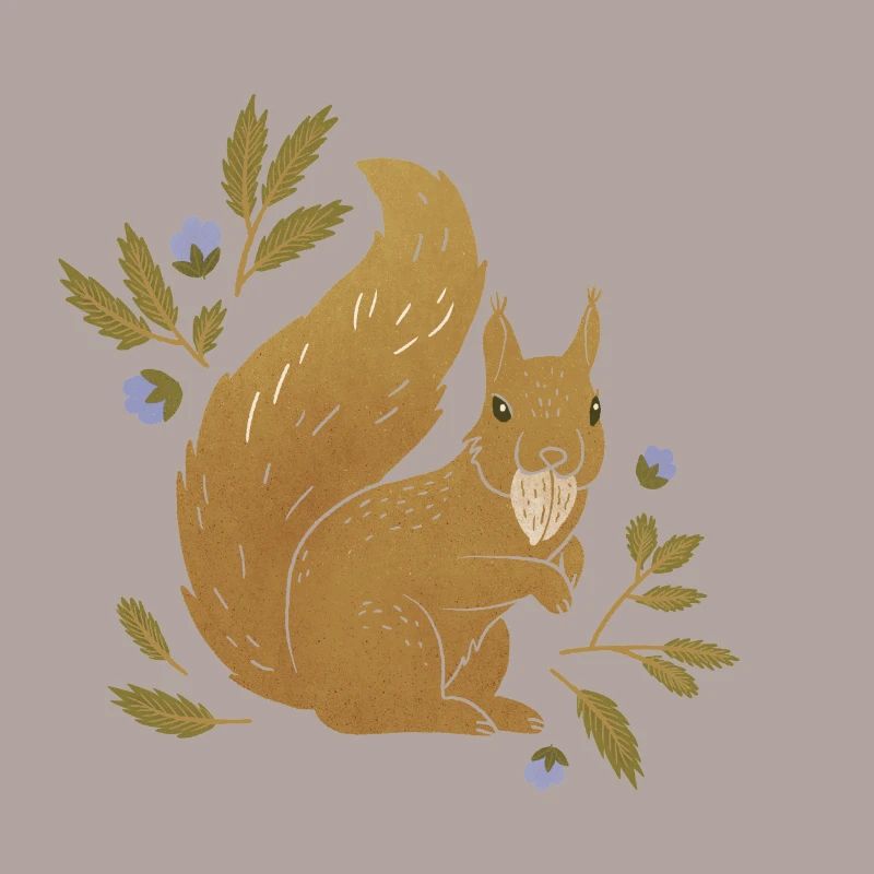 Wilde Tiere - Eichhörnchen