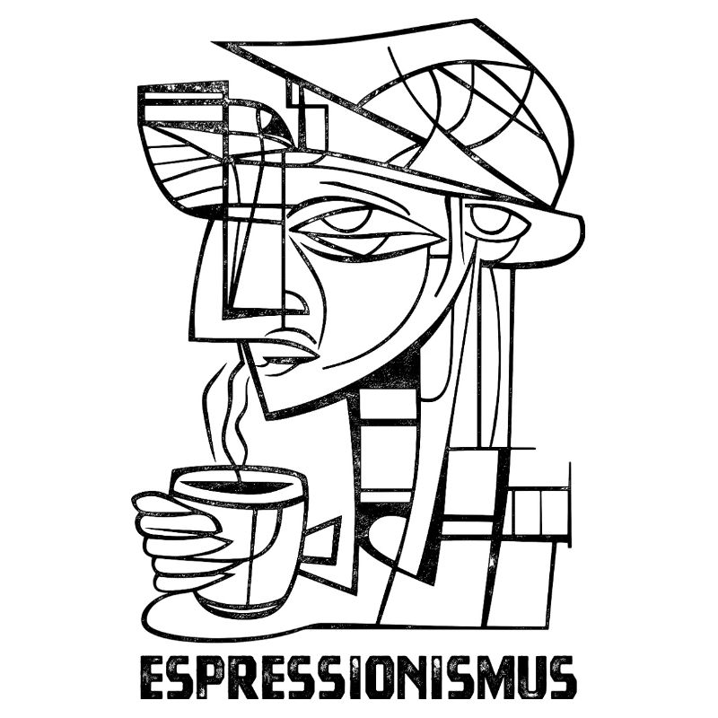 Espressionismus - Espresso - Kaffee trinken