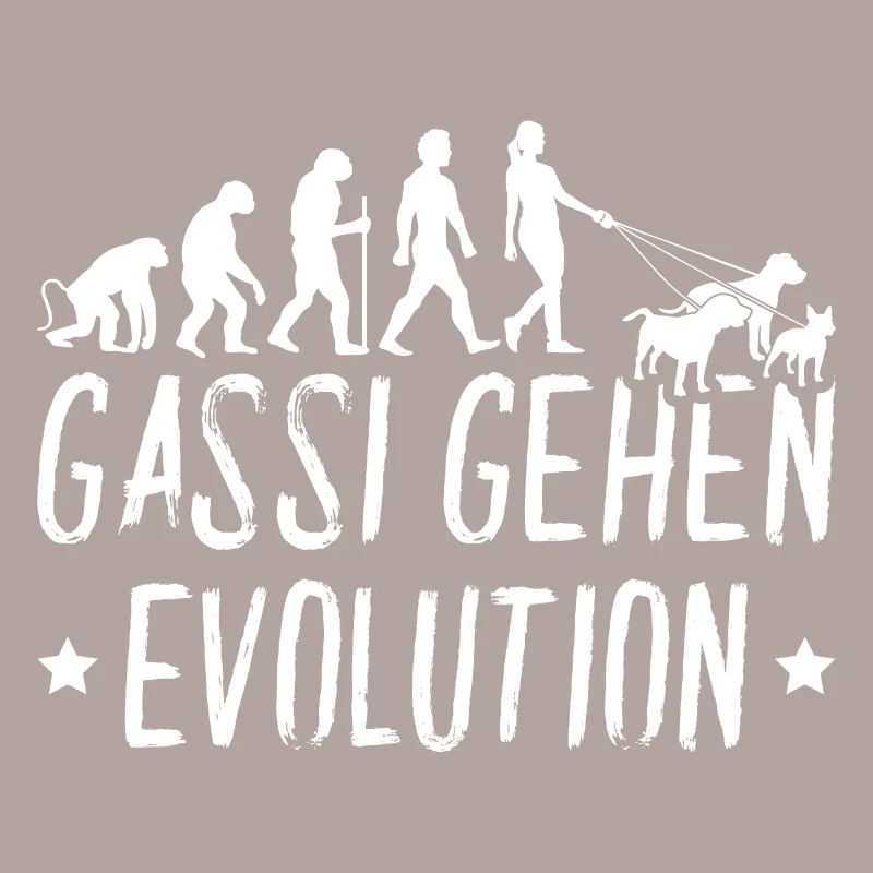Gassi Gehen Evolution Hunde